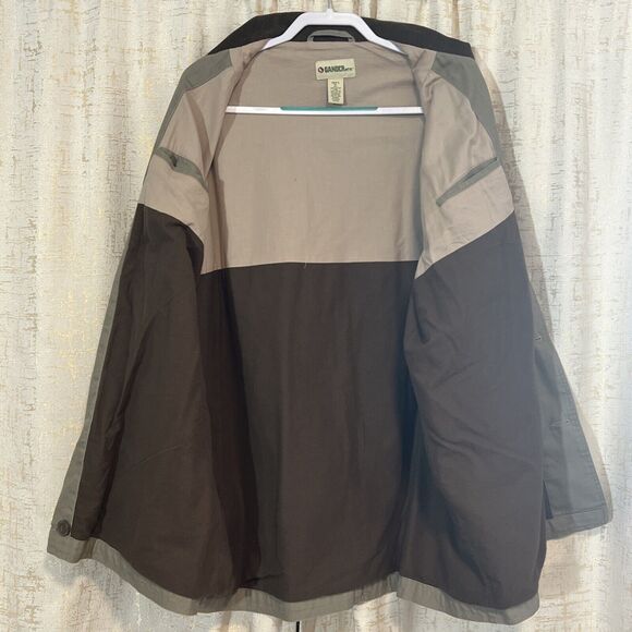 Gander Mountain Barn Chore Field Hunting Coat Jacket Khaki Brown Men's X Large - Picture 3 of 5